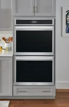 Frigidaire Gallery GCWD3067AF 30-Inch Double Electric Wall Oven - 15+ Cooking Modes, Stainless Steel - Perfect for Baking, Roasting & Family Cooking