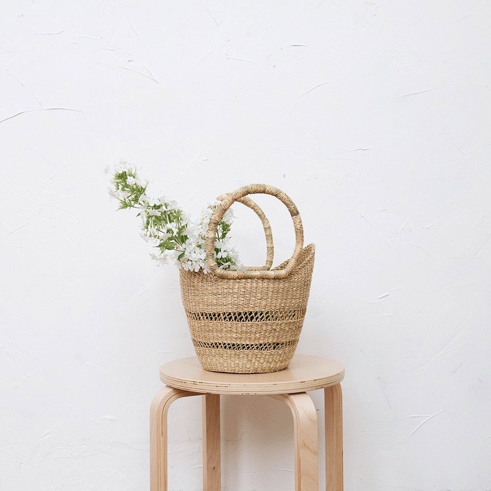 Stylish Woven Lace Shopper Tote Bag - Small Crossbody Handbag for Women | Perfect for Shopping, Beach, and Everyday Use