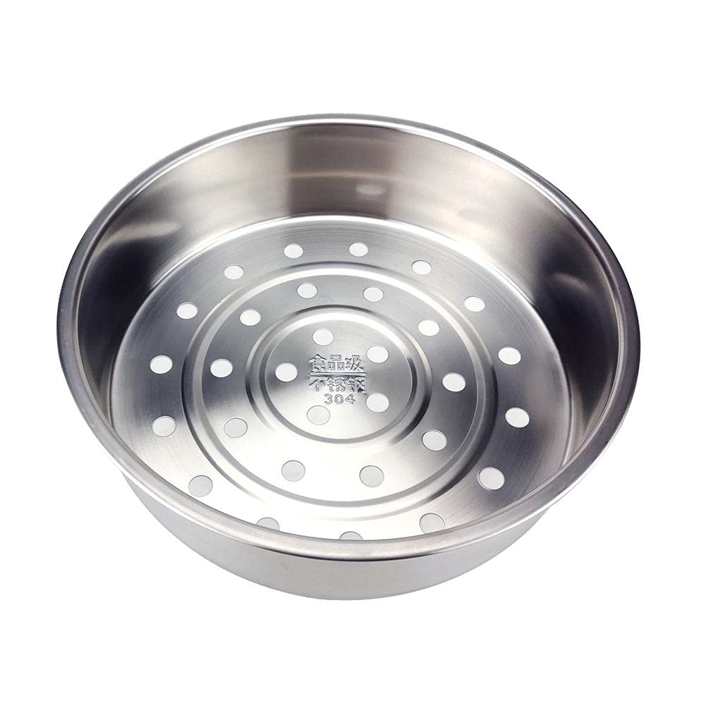 Stainless Steel Steamer Basket for Rice Cooker - Thickened Deep Design for Vegetables, Fruits & Dumplings | Perfect for Home Cooking, Meal Prep & Healthy Eating
