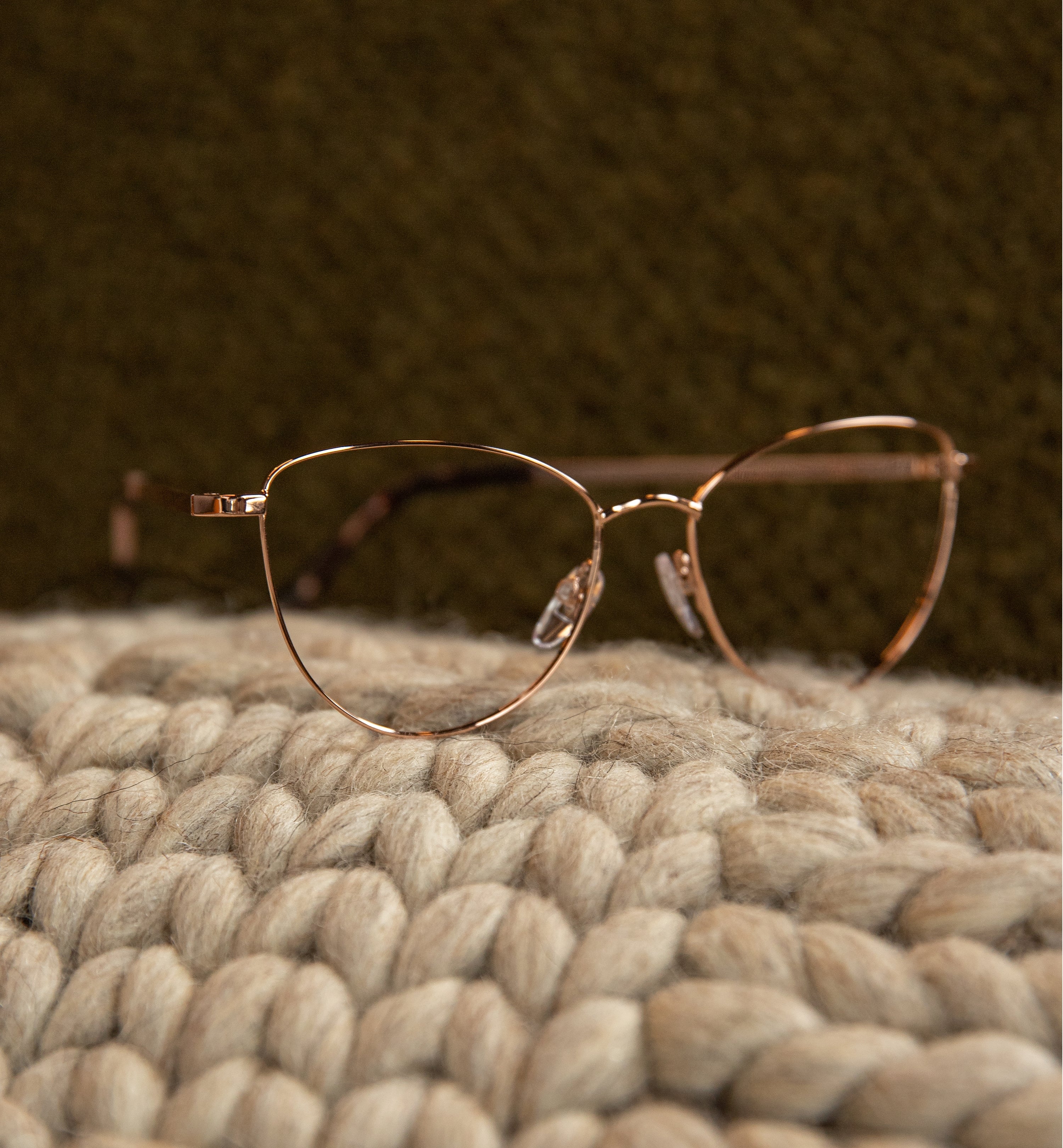 Premium Percale Eyeglasses - Lightweight & Durable Glasses for Men & Women - Fashionable Reading & Computer Eyewear for Work & Daily Use