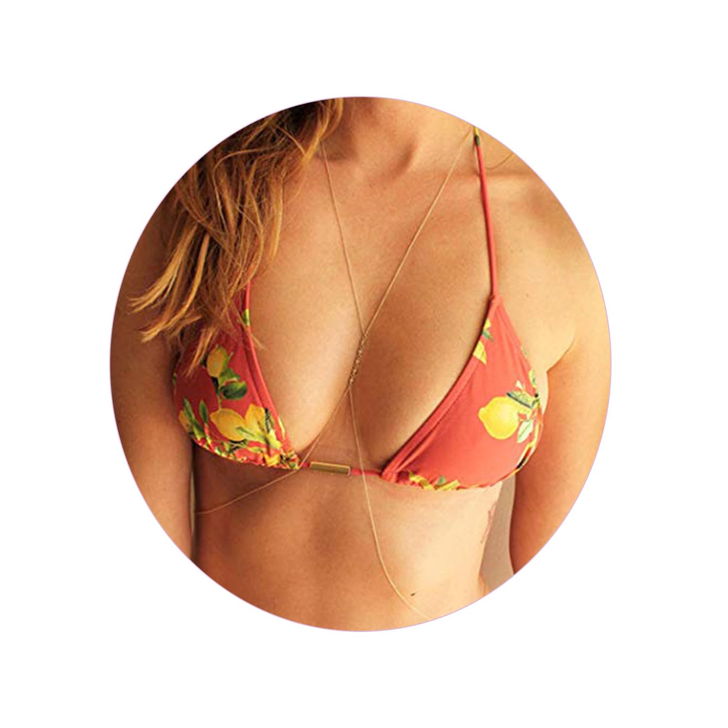 Dainty Gold Body Chain Bra - Sexy Waist Harness Bikini Jewelry for Women & Girls | Perfect for Beach, Pool Parties & Festival Outfits