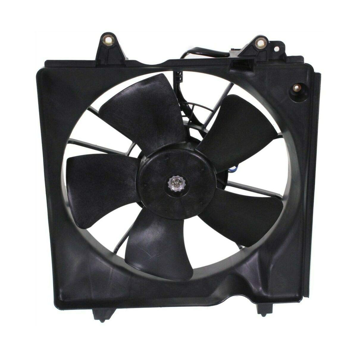 Replacement Set of 2 Cooling Fan Assemblies for Honda Civic - Driver & Passenger Side - High Performance Auto Parts - Perfect for Engine Cooling System Repair & Maintenance