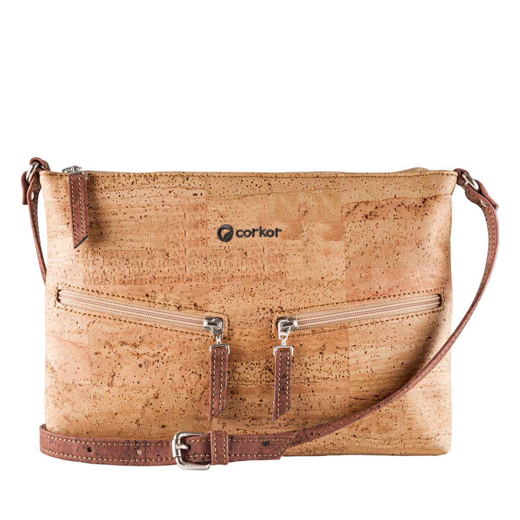 Stylish Vegan Leather Crossbody Purse for Women | Handmade in Portugal | Perfect for Everyday Use, Travel & Casual Outings