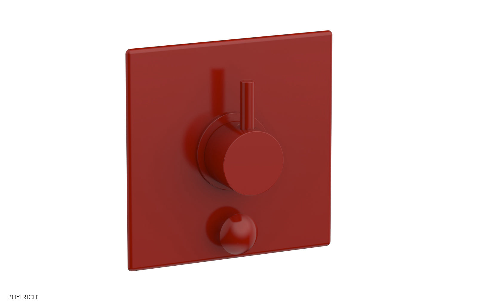 BASIC II Pressure Balance Shower Plate with Diverter and Handle Trim Set 4 203 - Chrome Finish for Bathroom & Shower Installation - Perfect for Home Renovation and Modern Bathroom Upgrades