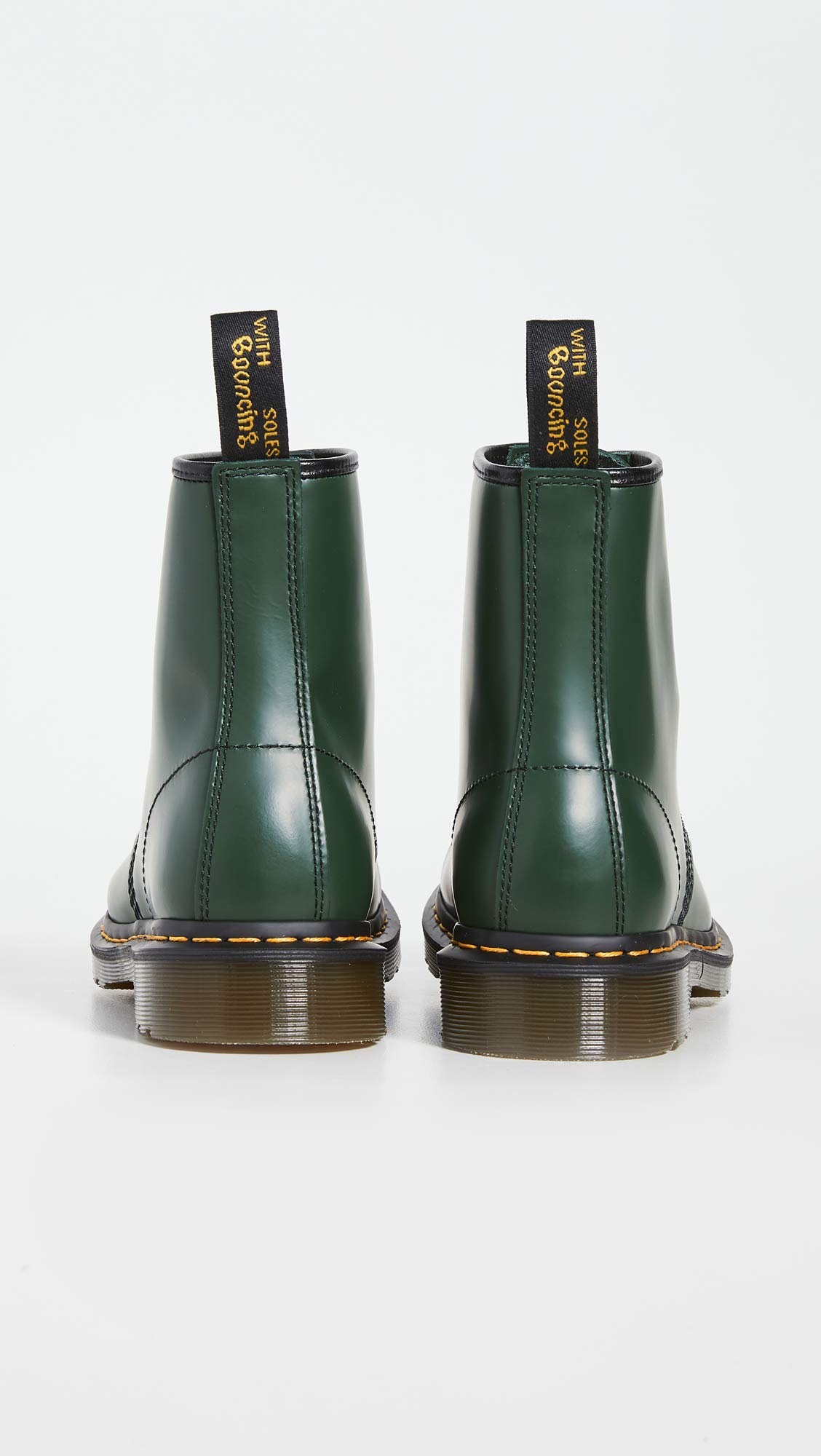 Dr. Martens 1460 8-Eye Leather Boots for Men & Women - Classic Black Combat Boots with Air-Cushioned Sole - Perfect for Punk, Goth & Everyday Wear