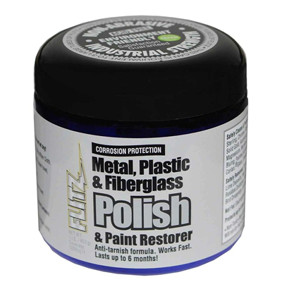 Flitz Metal, Plastic & Fiberglass Polish - Premium Polish for Cars, Boats & Motorcycles - Restores Shine & Protects Surfaces - Perfect for Auto Detailing & Marine Maintenance