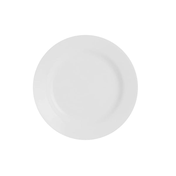 Premium 4-Piece White Dinner Plate Set - Elegant & Durable Porcelain Plates for Everyday Dining, Entertaining & Special Occasions
