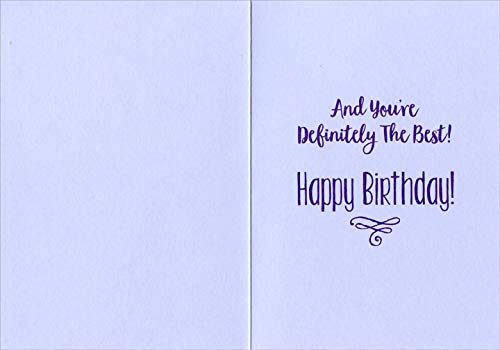 Premium Designer Birthday Card for Cousin - Elegant & Thoughtful Greeting Card - Perfect for Birthdays, Family Celebrations & Special Occasions