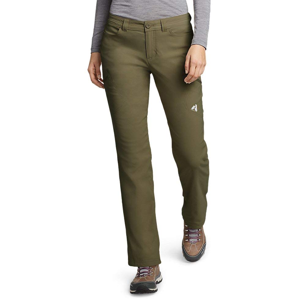 Eddie Bauer Women's Rainier Lined Waterproof Pants - Warm Winter Hiking & Outdoor Activities