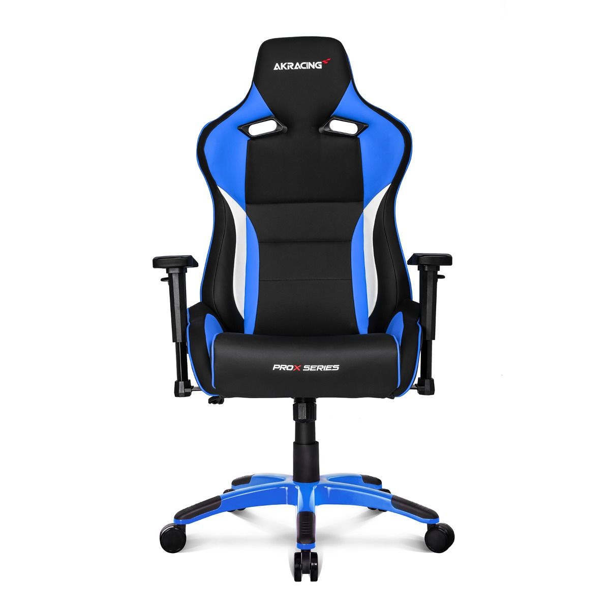 AKRacing ProX Ergonomic Gaming Chair with Adjustable Lumbar Support - Blue - Perfect for PC, Console Gaming & Home Office