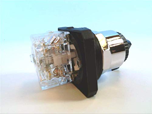 RADWELL RAD00714 30MM Selector Switch with Extended Lever - 2 Position Maintained Switch for Industrial Control Panels & Machinery Applications