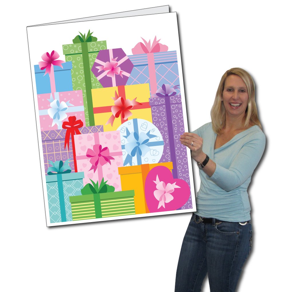 VictoryStore Jumbo Greeting Cards - Giant 2ft x 3ft Birthday Card with Envelope | Perfect for Surprise Parties, Milestone Celebrations & Special Occasions