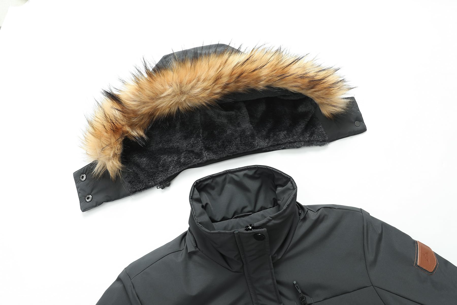 MOERDENG Women's Waterproof Ski Jacket - Winter Warm Hooded Snow Coat with Windproof Technology for Outdoor Snowboarding & Mountain Adventures | Perfect for Skiing, Snowboarding & Cold Weather Activities