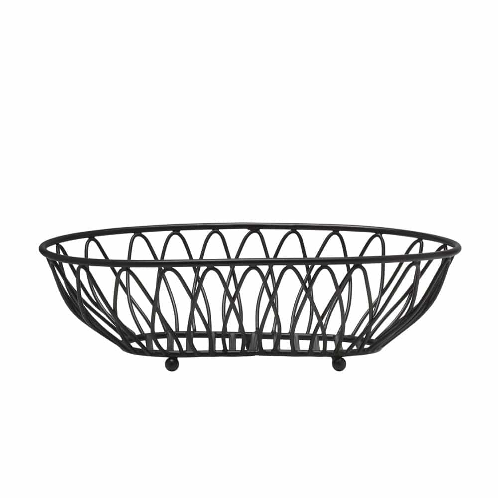Dahlia Oval Bread Basket - Handwoven Bread Serving Basket for Kitchen, Dining, and Picnics - Perfect for Bread, Rolls, Pastries, and Fruit Display