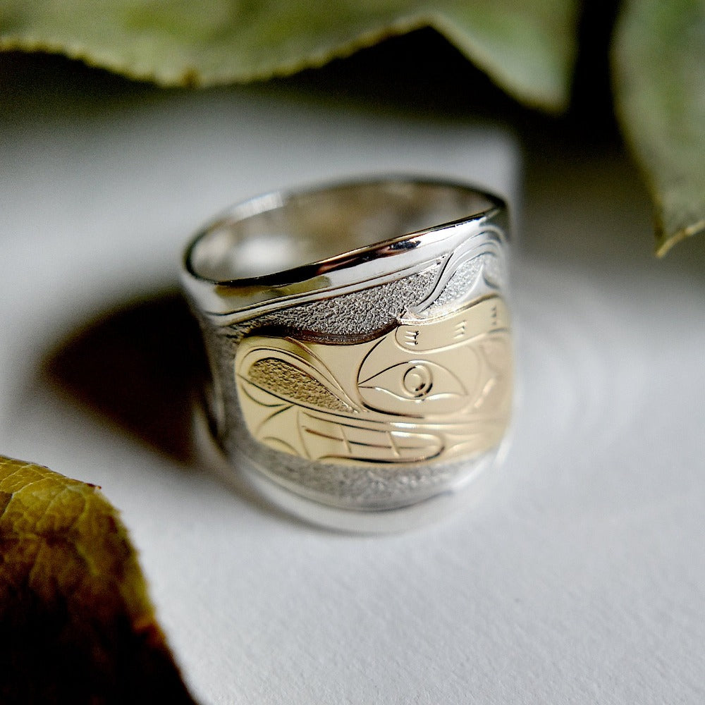 14K Yellow Gold Overlay Extra Wide Tapered Ring for Women - Elegant Stackable Band for Everyday Wear & Special Occasions