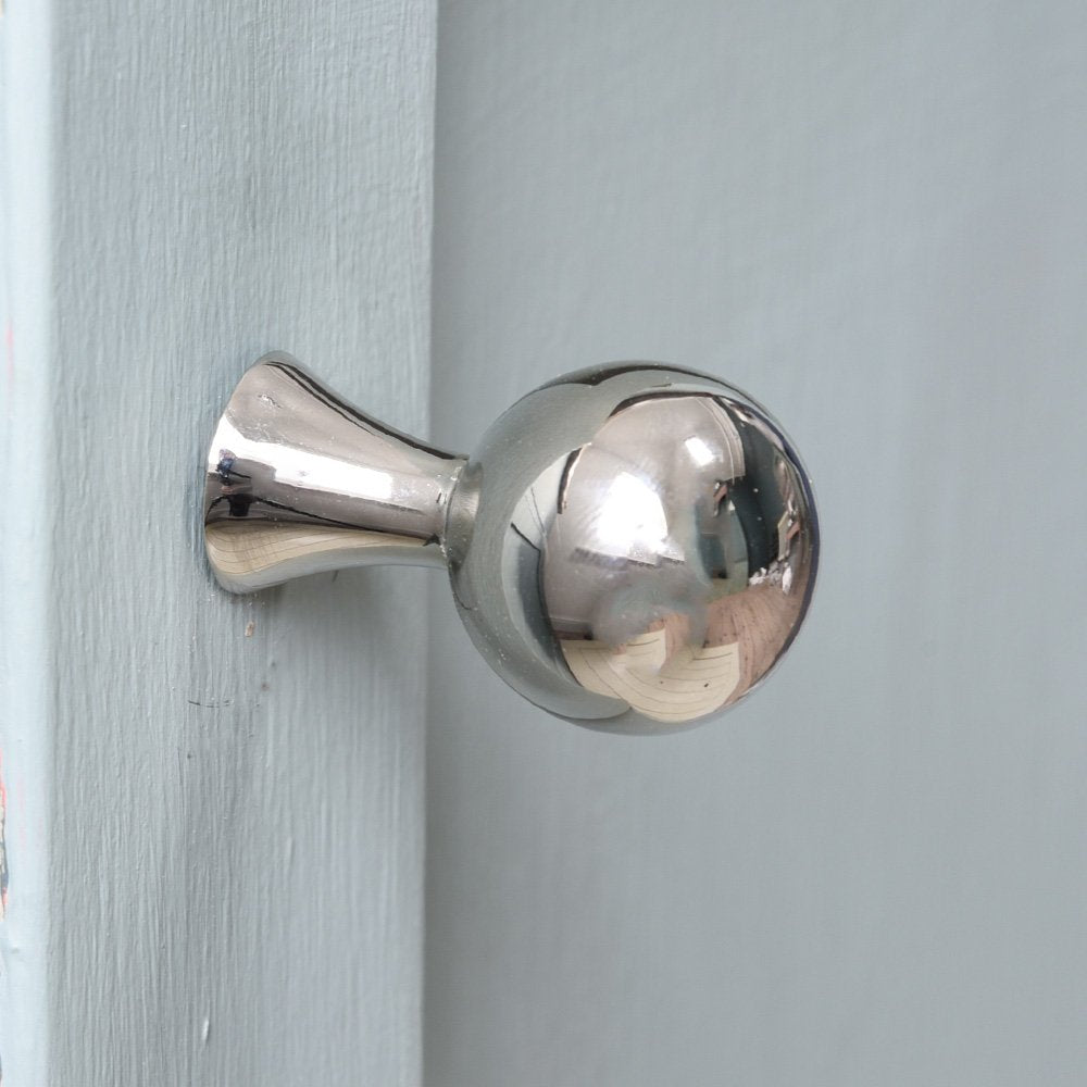 Polished Nickel Cabinet Knobs - Elegant Patterdale Design for Kitchen & Bathroom Drawers - Durable Hardware for Home Decor & Furniture Upgrade
