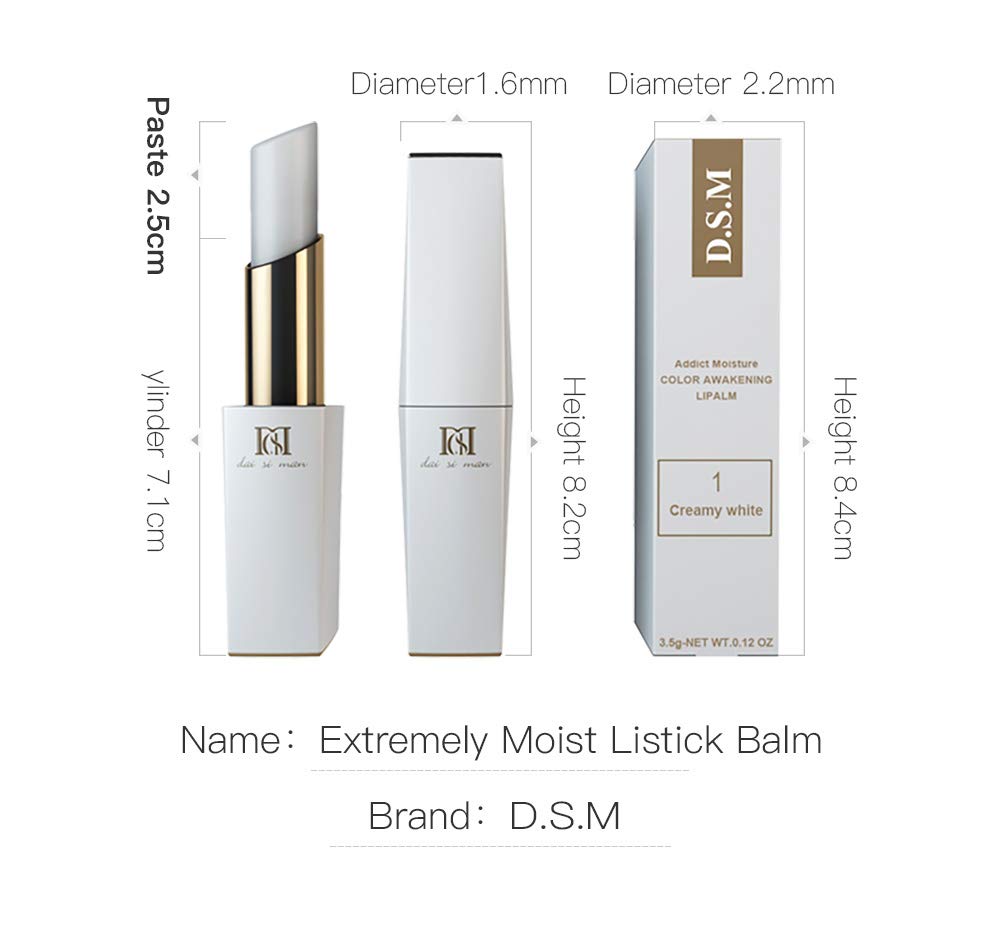 Hydrating Lip Balm Chapstick - Soothing Moisturizing Lip Conditioner & Care - 0.12oz Lip Butter for Dry, Chapped Lips - Perfect for Winter, Outdoor Activities & Daily Lip Protection