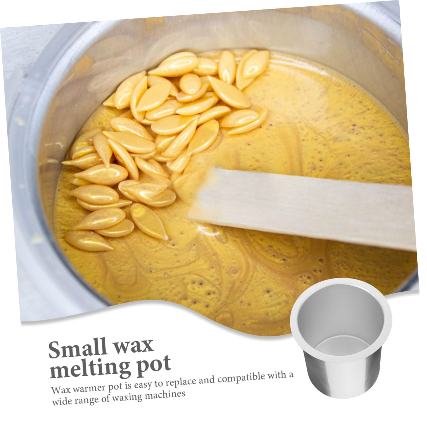 Beaupretty Aluminum Alloy Wax Melting Pot - Double Boiler Wax Warmer for Candle Making, Wax Melts & Pancake Dispenser - Perfect for DIY Crafts, Spa Treatments & Beauty Salons