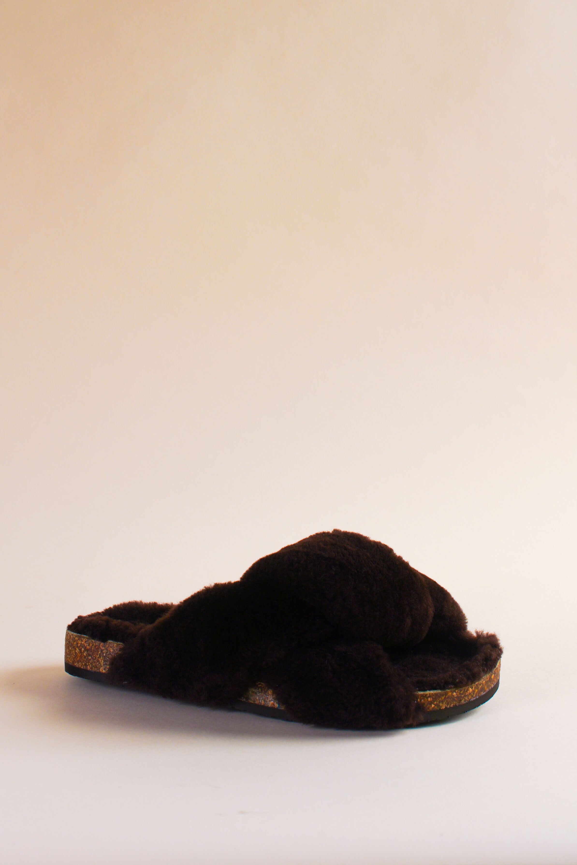 Premium Teddy Togo Dog Bed in Espresso Shearling - Ultra Soft & Cozy Pet Bed for Small to Medium Dogs - Perfect for Living Room, Bedroom, or Crate Use