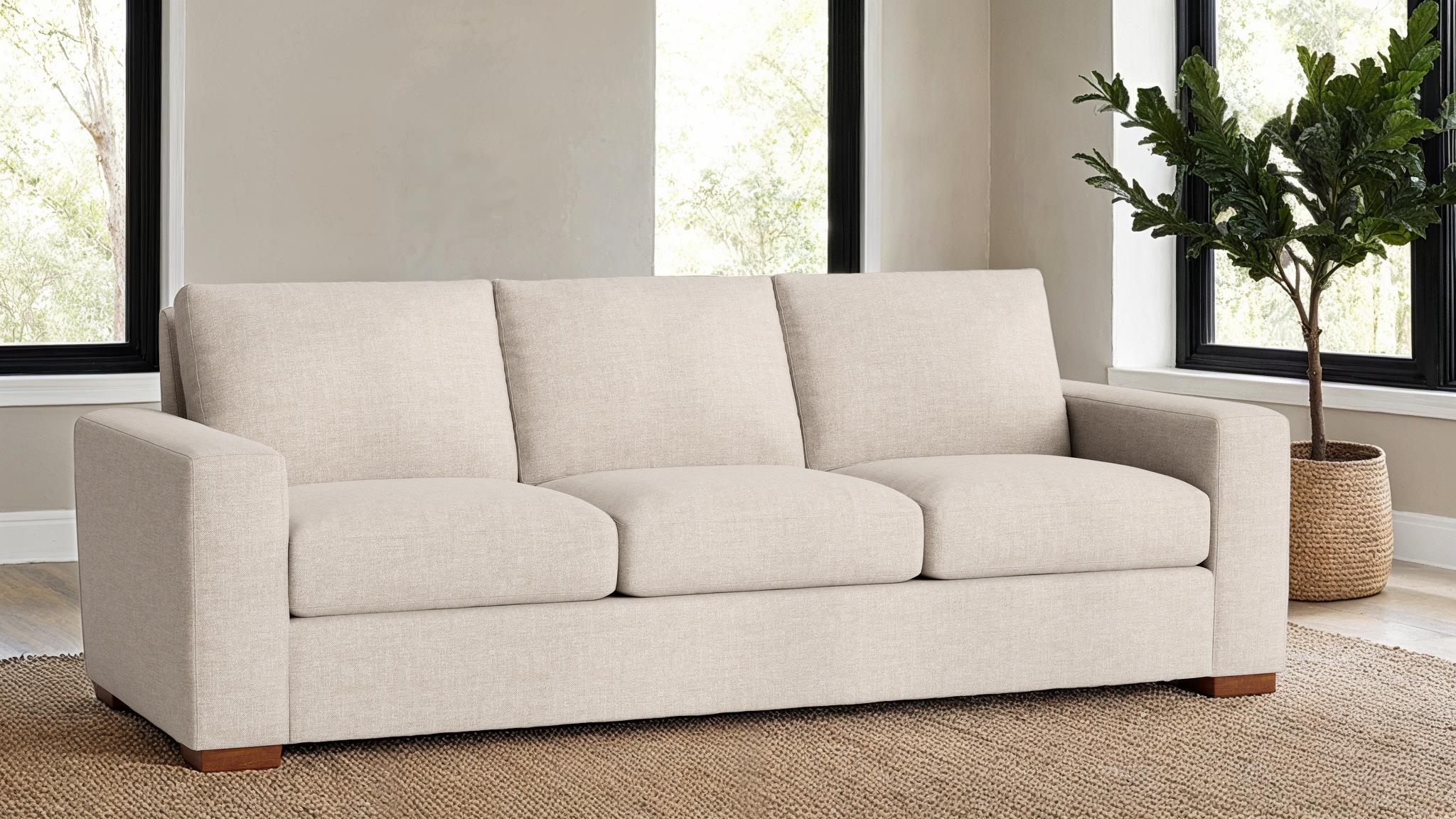 Extra Deep Couch Potato Sofa - Ultra Comfortable Lounge Chair for Relaxing, Napping & Movie Nights - Perfect for Living Rooms, Dens & Home Theaters