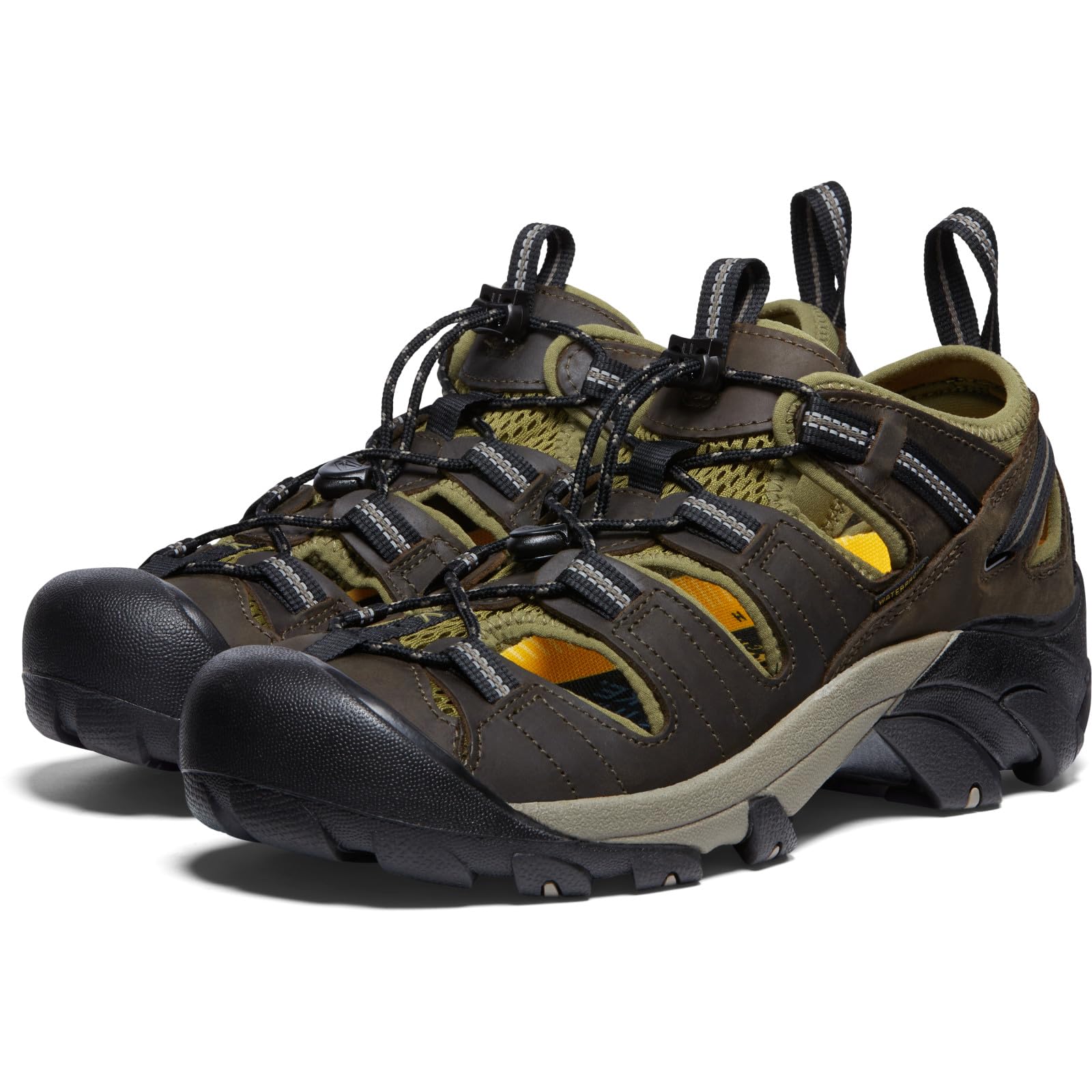 KEEN Men's Arroyo 2 Closed Toe Hiking Sandals - Waterproof & Comfortable Outdoor Adventure Shoes for Trail Walking, Camping & Travel