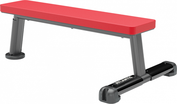 ATLANTIS Adjustable Flat Weight Bench for Home Gym - Heavy Duty Workout Bench for Strength Training & Exercise - Perfect for Dumbbell Press, Sit-ups & Full Body Workouts