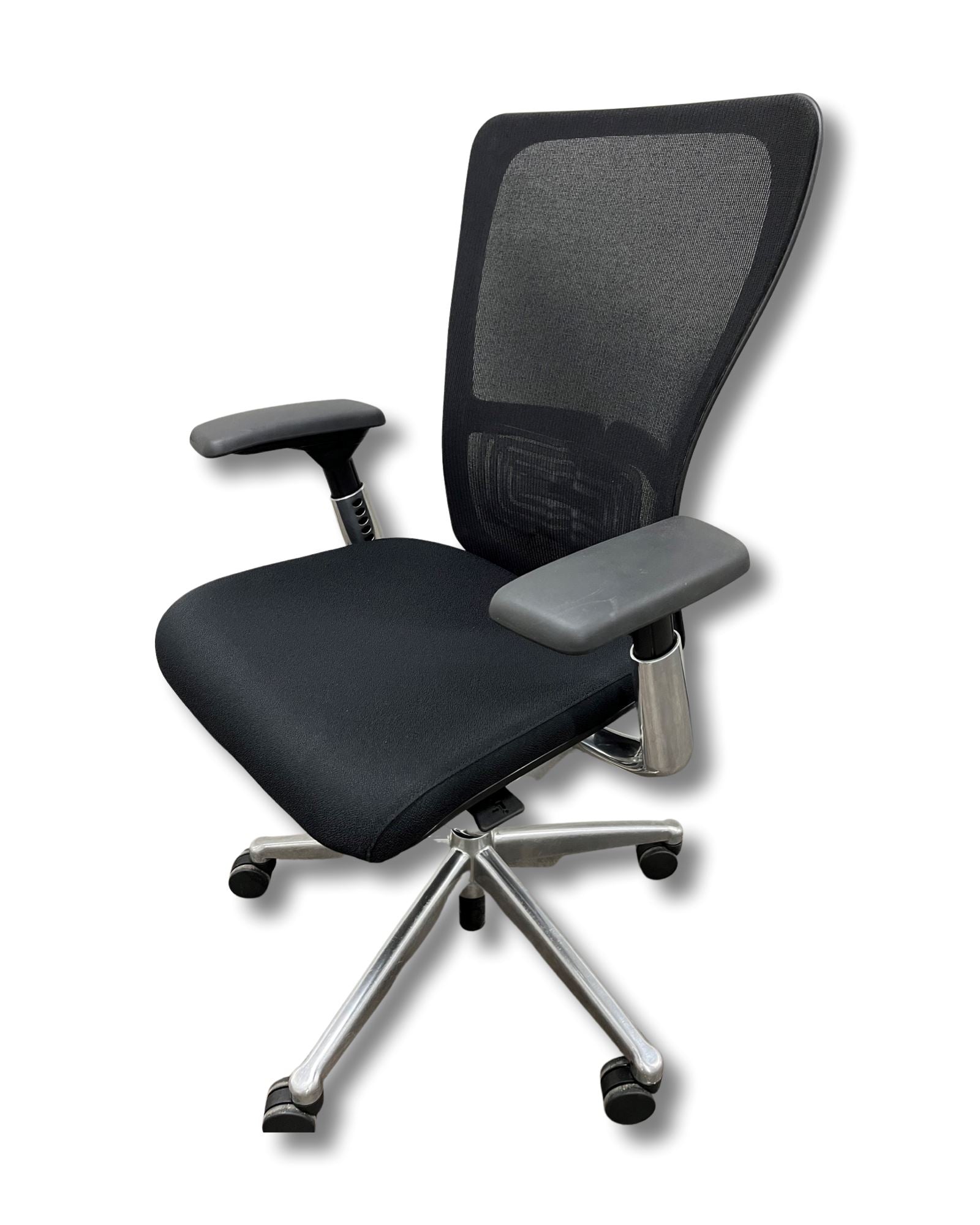 Haworth Zody Ergonomic Office Chair - Used High-Quality Mesh Back Executive Chair for Home & Office Workspace - Comfortable Adjustable Lumbar Support Task Chair for Long Hours Sitting