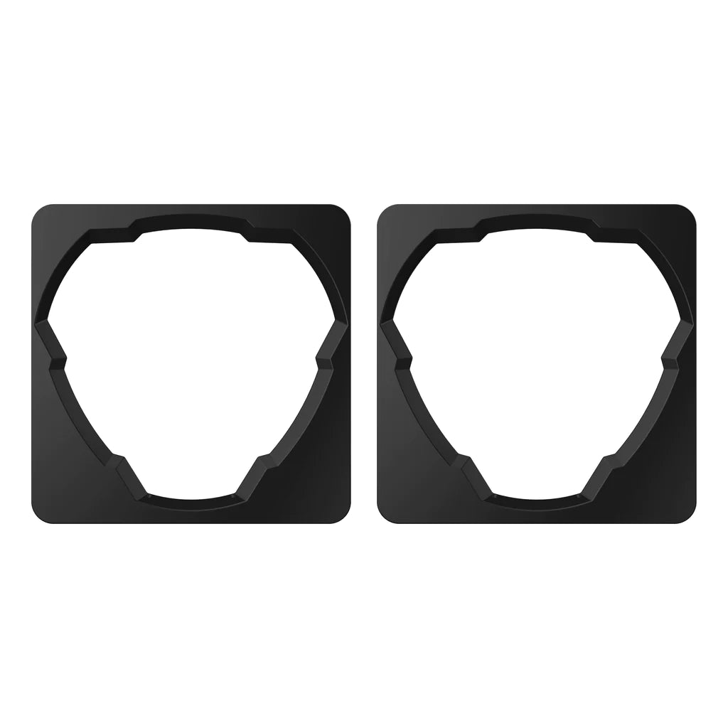 Square Universal Shrouds for FLEX ERA® 3 Lights - Pair | Compatible with Off-Road, Marine & Emergency Vehicle Lighting