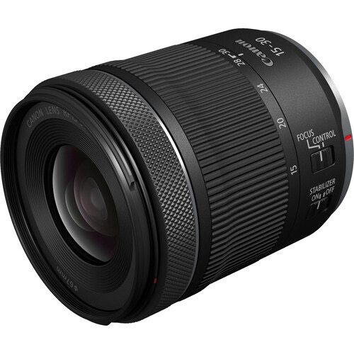 Canon RF 15-30mm f/4.5-6.3 IS STM Wide-Angle Zoom Lens for Full-Frame Mirrorless Cameras - Perfect for Landscape, Travel & Vlogging Photography