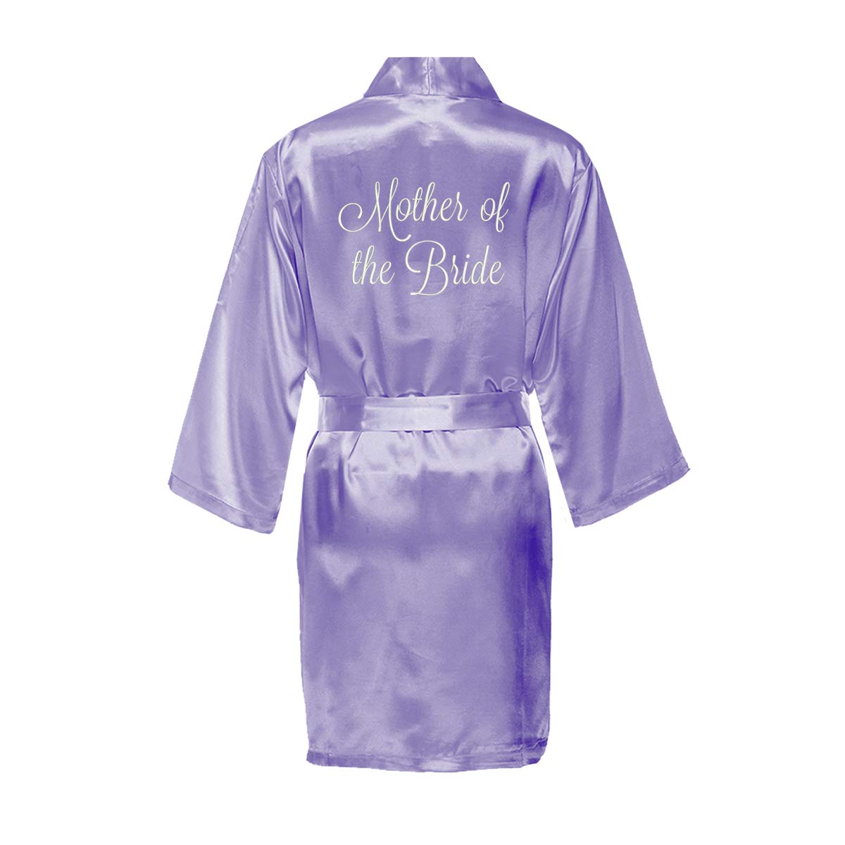 Elegant Satin Bridal Robe for Mother of The Bride - Perfect for Wedding Morning Preparation & Bridal Party Photos