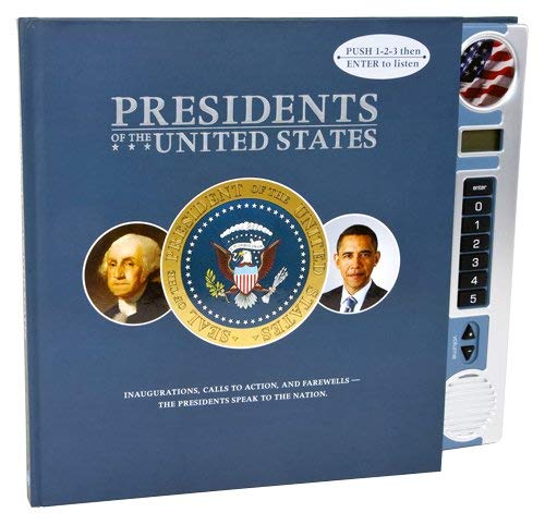 Presidents of the United States Sound Book - Interactive Educational Toy with 45 Presidential Voices | Perfect for Kids Learning, History Classrooms & American History Enthusiasts
