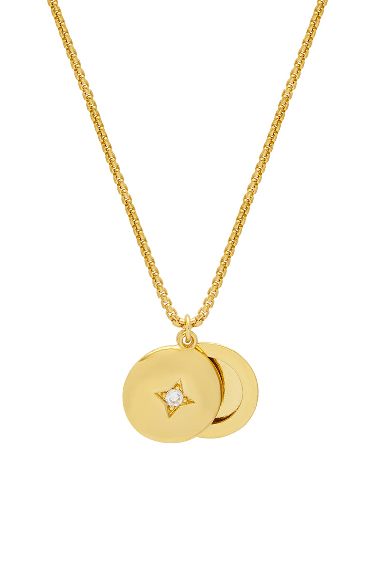 Elegant Swivel Circle Locket Necklace - Sterling Silver Heart Pendant Jewelry for Women - Perfect for Valentine's Day Gifts & Anniversary Presents