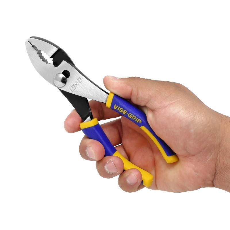 IRWIN 6 Inch Slip Joint Pliers - 2078406 - Multi-Purpose Hand Tool for Plumbing, Electrical Work, and DIY Home Repairs