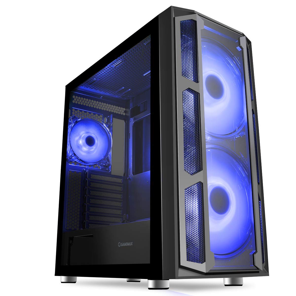 OCHW F15 RGB Ultra Fast Gaming PC - AMD A8 9600 Quad Core, Radeon HD R7, 8GB DDR4, 1TB HDD, Windows 10 Pro - Perfect for Home Office, Gaming & Streaming | High-Performance Desktop Computer for Work & Entertainment