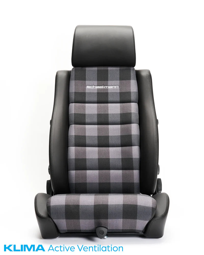Scheel Mann Vario F Klima Active Ventilation Seat - Premium Cooling Car Seat for Comfortable Driving - Perfect for Long Road Trips & Hot Weather Conditions