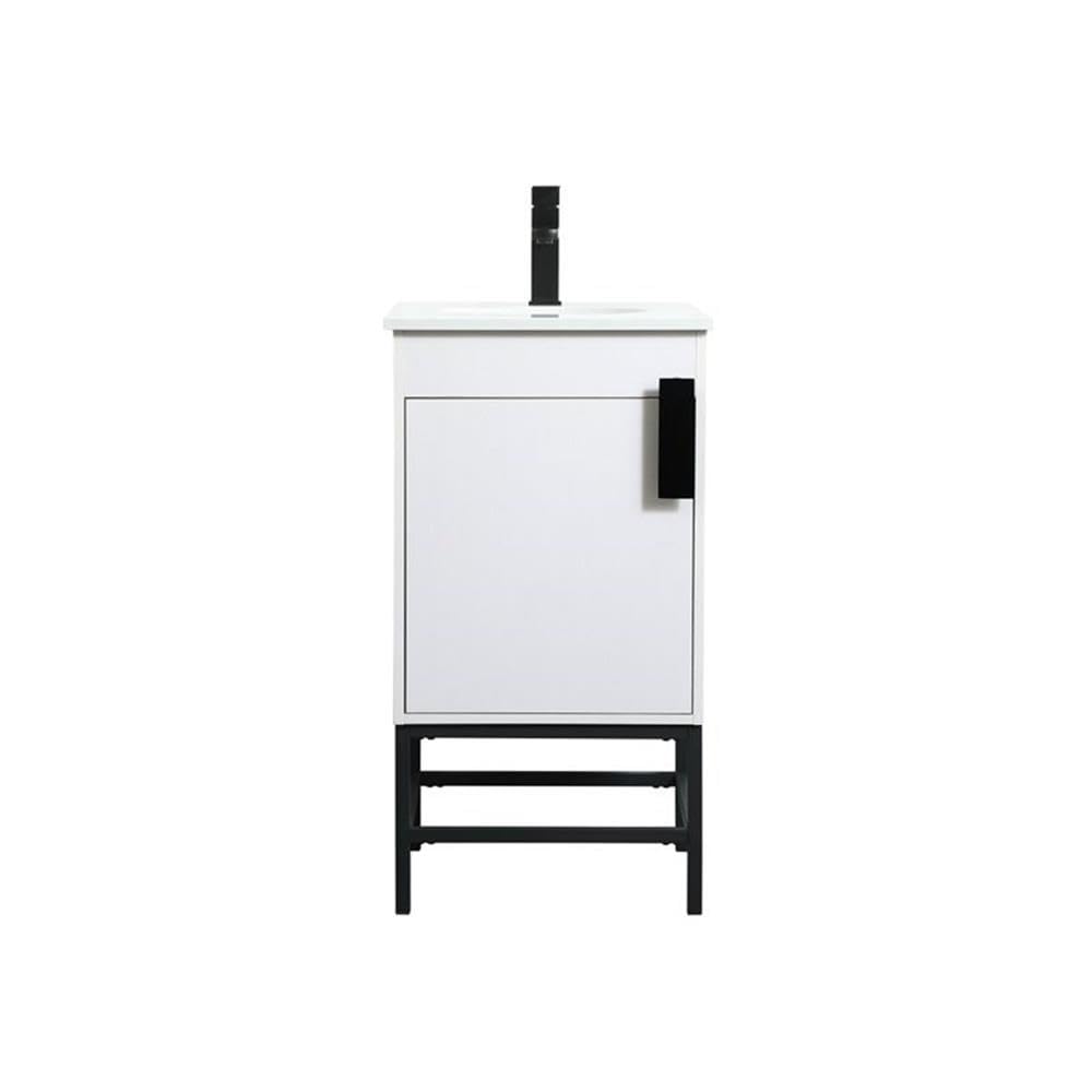 32 Inch Modern Bathroom Vanity with Sink - Elegant Green Storage Cabinet for Bathroom Organization | Perfect for Small Spaces, Apartments & Home Decor