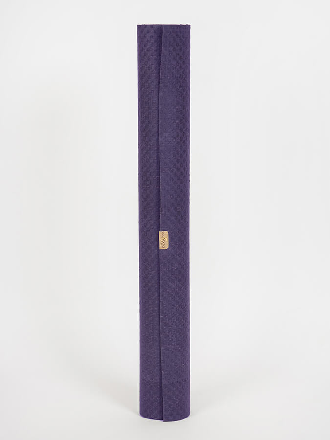 Eco-Friendly Travel Jute Yoga Mat 2mm - Lightweight & Non-Slip for Yoga, Pilates, Meditation & Outdoor Activities