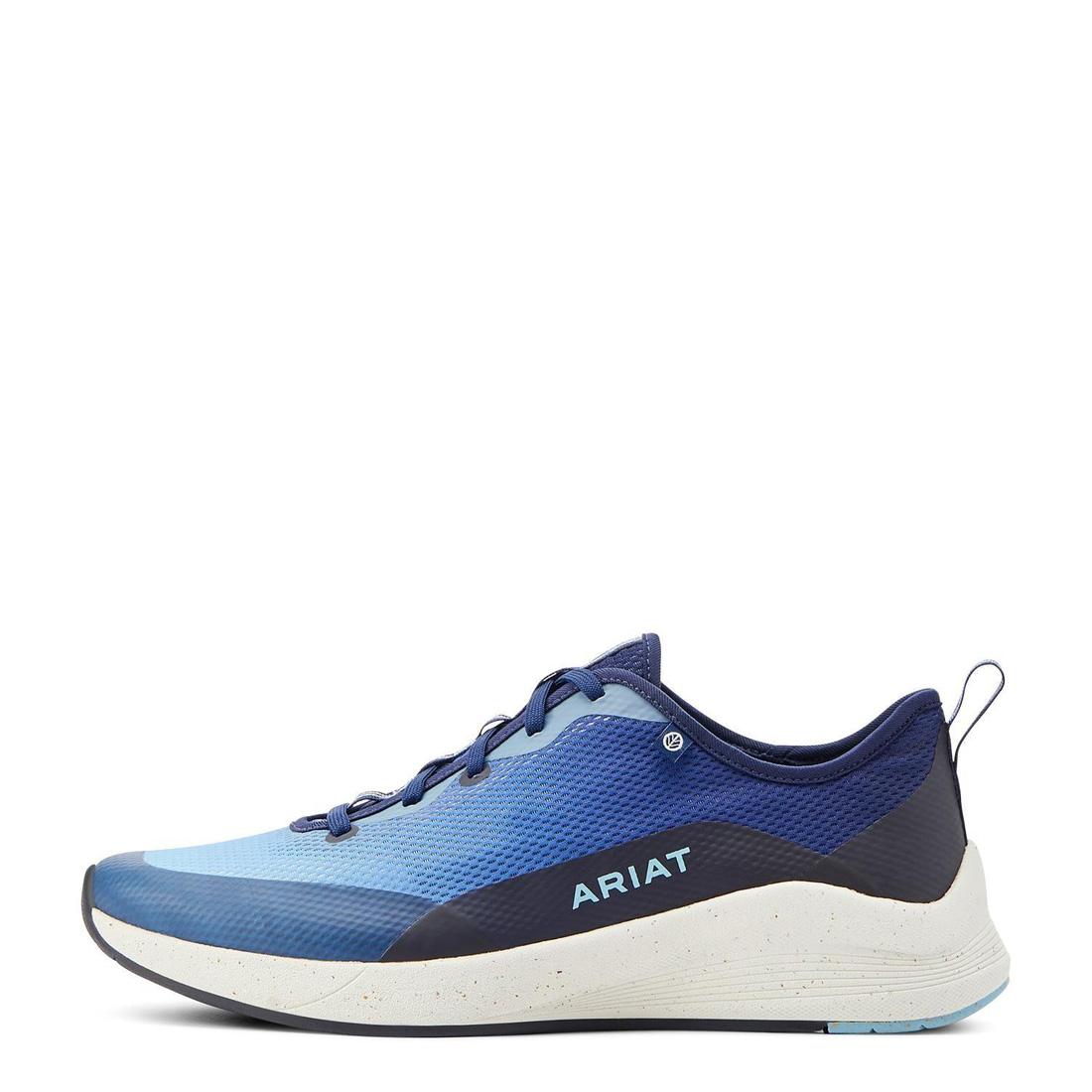 ShiftRunner Soft Toe Shoe Blue Waves