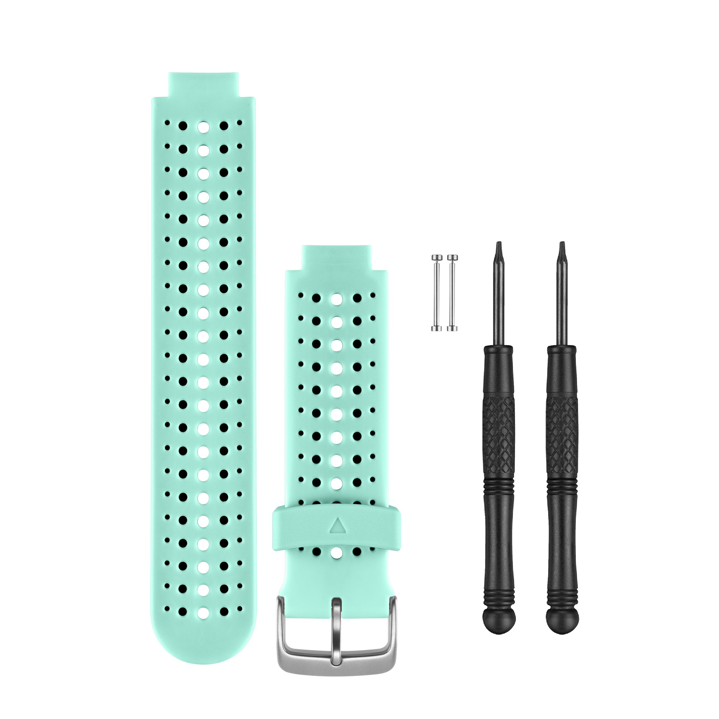 Garmin Forerunner 235 Replacement Bands - Frost Blue/Black for Running & Fitness