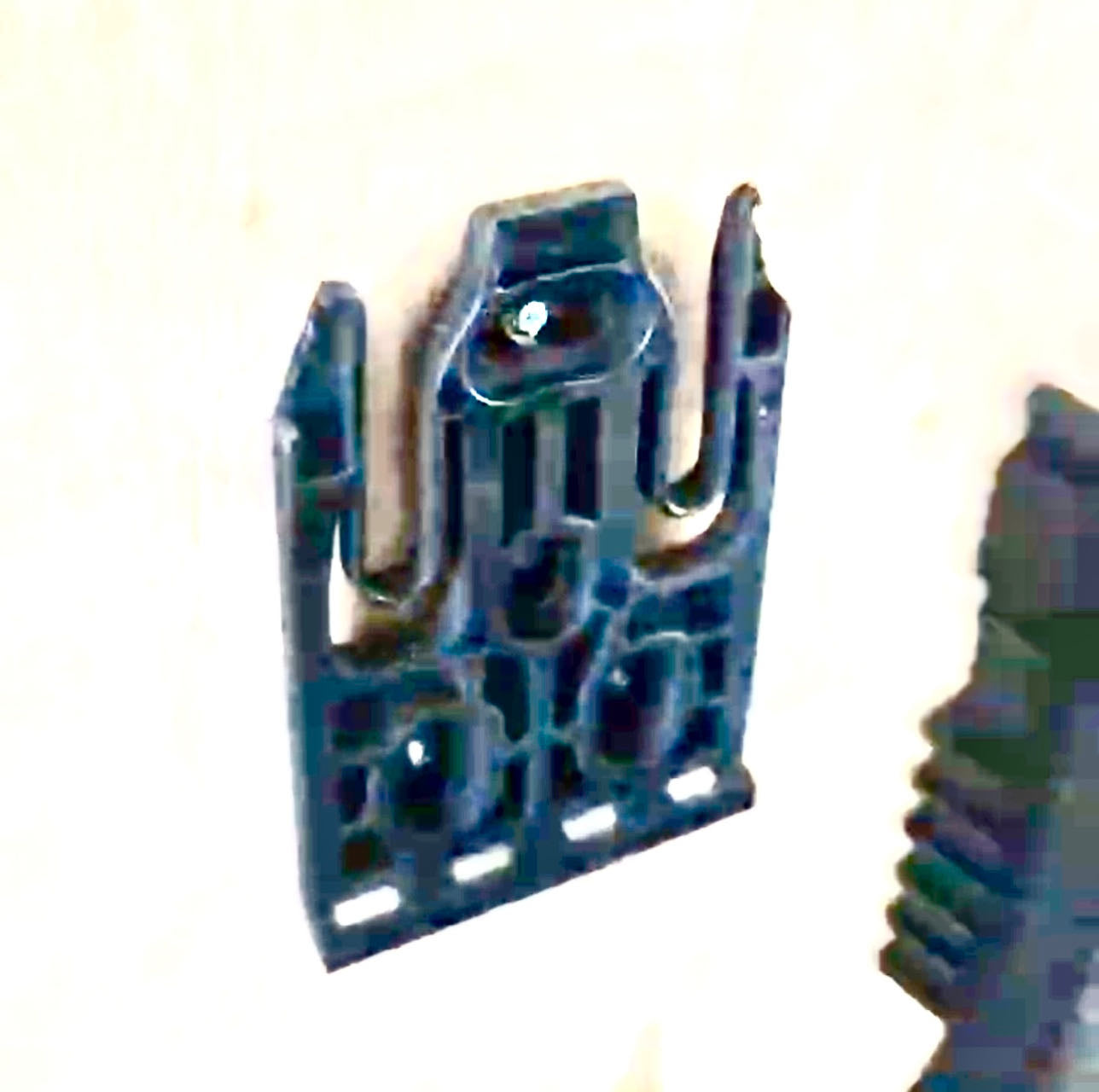 MEGA Heavy Duty Wall Mount Clip - Secure Organizer for Keys, Tools & Accessories - Perfect for Home, Garage & Office Organization