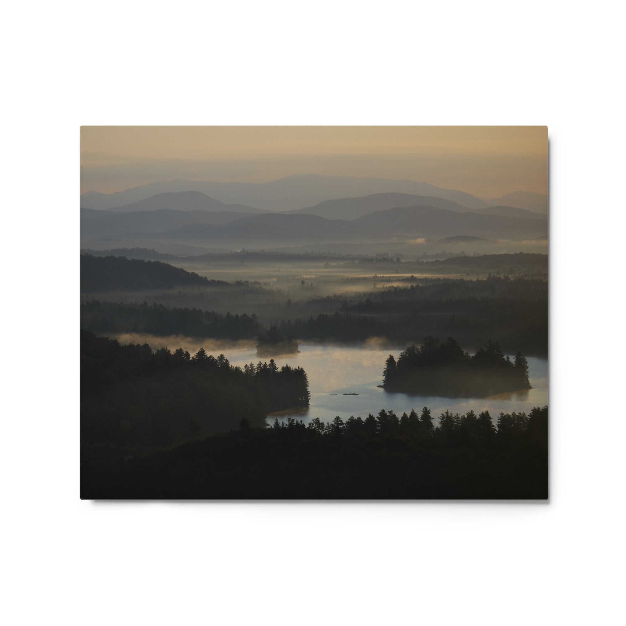 Adirondack Layers Metal Print - Premium Wall Art for Home & Office Decor - Perfect for Living Rooms, Bedrooms & Gifts