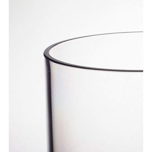 Unbreakable Polycarbonate Flower Vase - 13.8 Inch (35 cm) Large Modern Home Decor for Living Room, Wedding Centerpiece & Office Desk Decorations