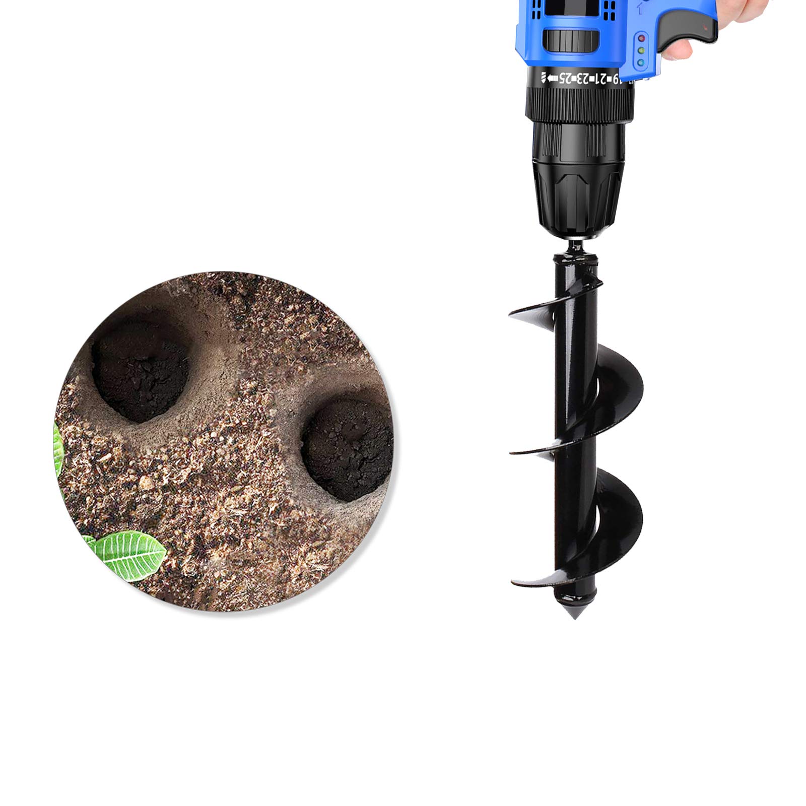 Bulb Planter Drill Bit 3.15x8.66