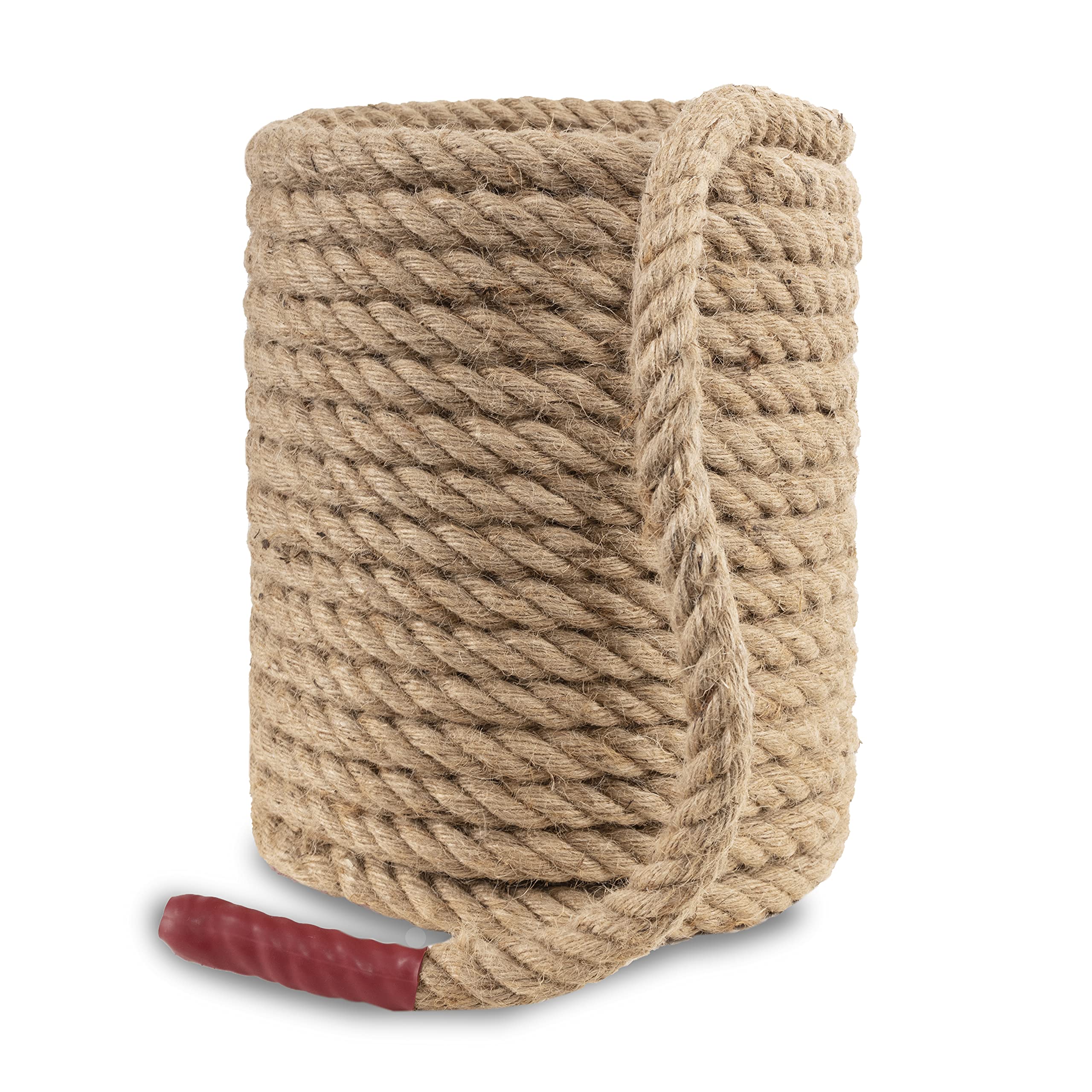 EMEKIAN 4-Strand Natural Jute Manila Rope - 1