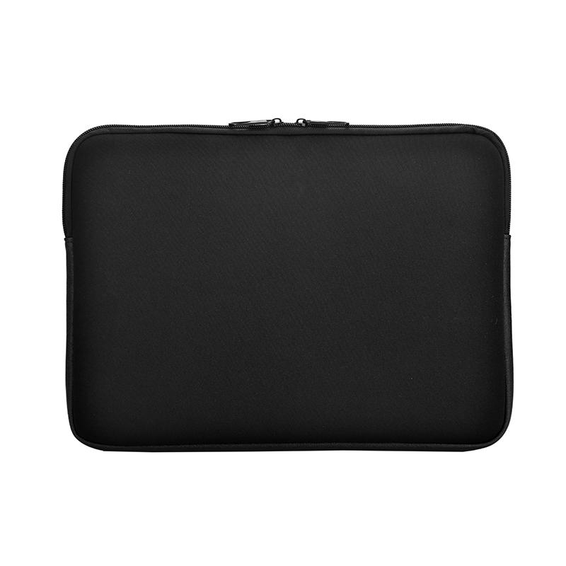 Agva 15.6 Inch Neoprene Laptop Sleeve Case for MacBook Pro/Air - Water Resistant Protective Cover - Perfect for Travel, Office & School (Black)
