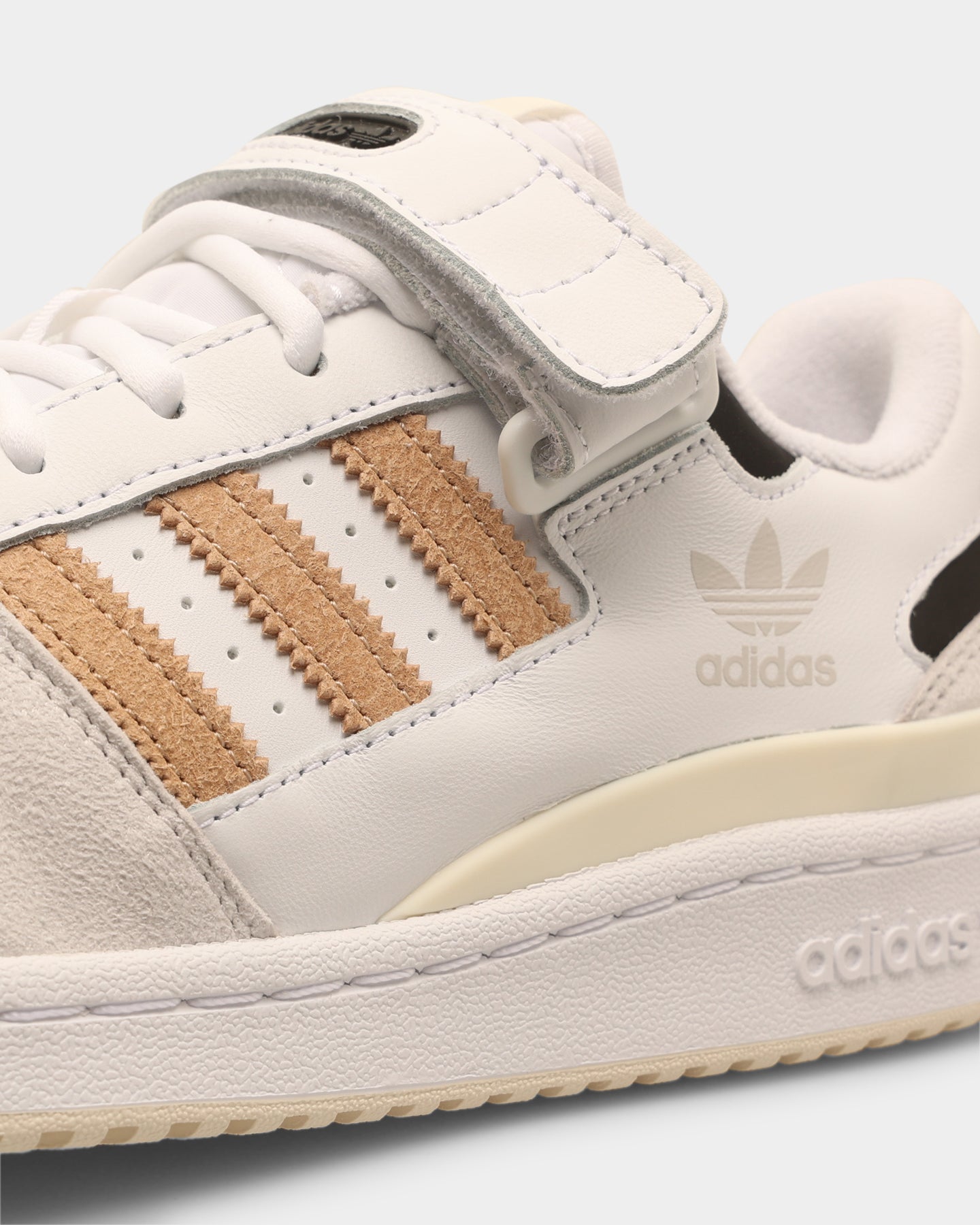 Adidas Women's Forum Low Sneakers - White/Magic Beige - Comfortable Casual Shoes for Women | Perfect for Running, Gym Workouts & Everyday Wear