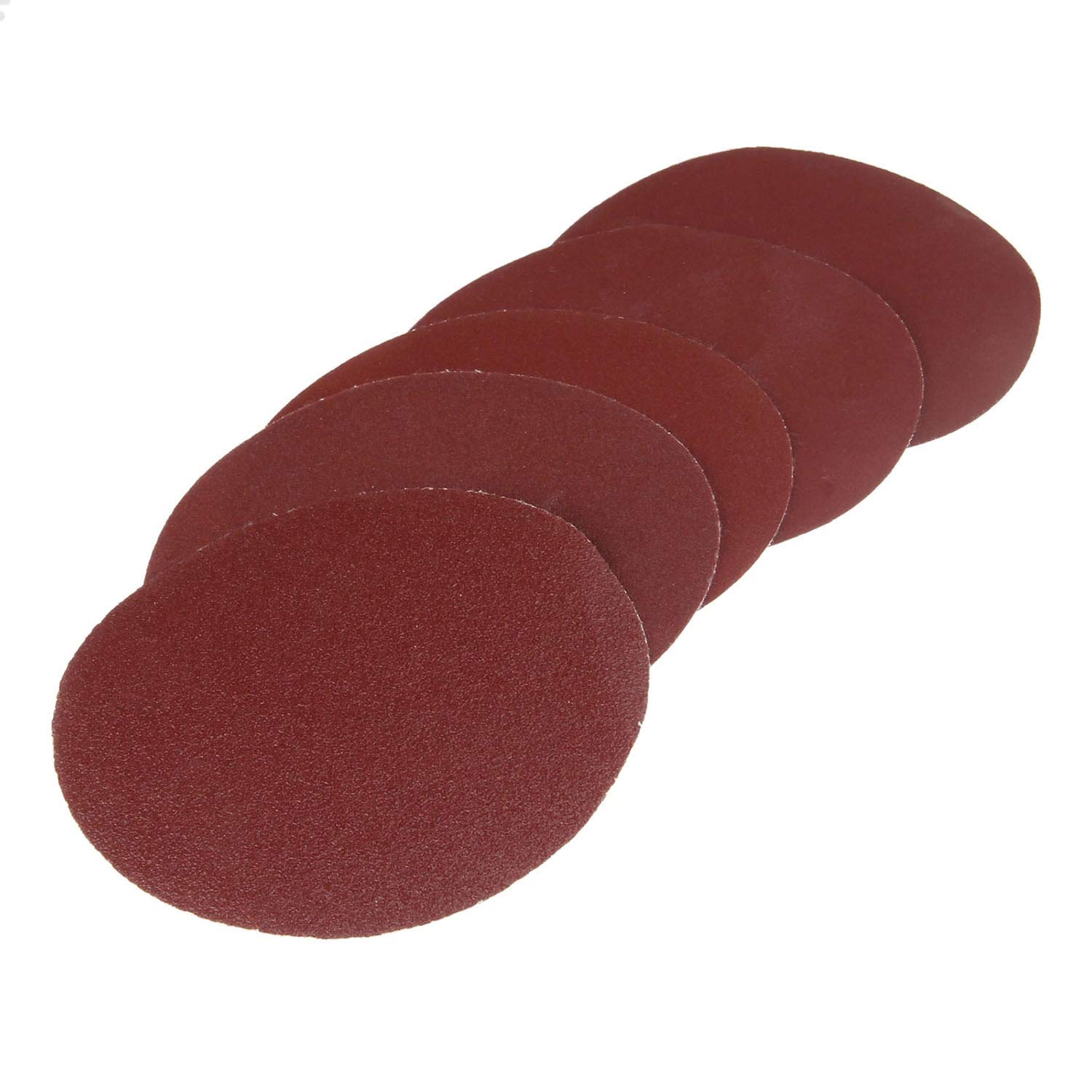 30Pcs 5 Inch 125mm Round Sandpaper Discs - 320/400/600/800/1000/1500 Grit Hook & Loop Sanding Pads for Random Orbital Sanders - Perfect for Woodworking, Metal Polishing & Auto Body Repair