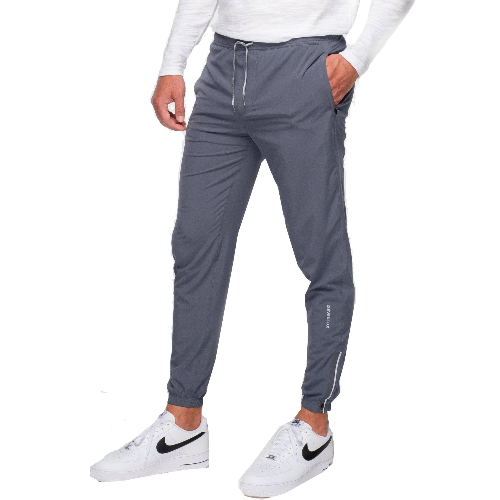 Devereux Oasis Active Men's Jogger Pants - Comfortable Athletic Running Sweatpants for Gym, Workout & Casual Wear