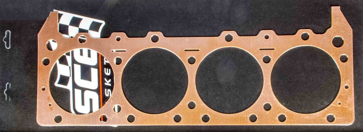 High-Performance Pro Copper Cylinder Head Gasket for Mopar B/RB-Series Engines - 4.520 in Bore, 0.062 in Compression Thickness - Ideal for Engine Rebuilds & Performance Upgrades
