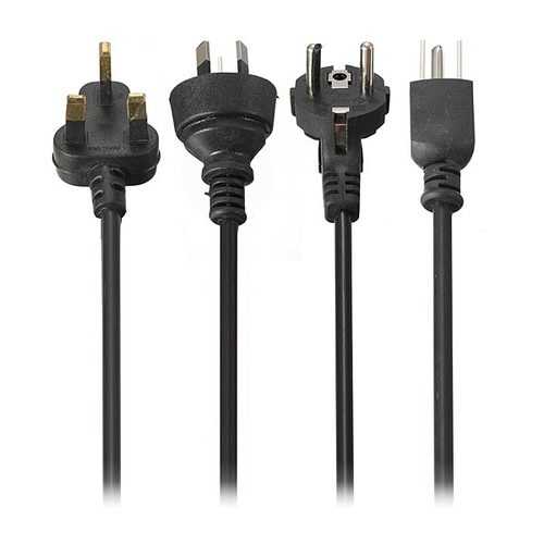 Universal AC Power Supply Adapter Cord with 3-Prong Plug for Laptops - Perfect for Home, Office & Travel Charging